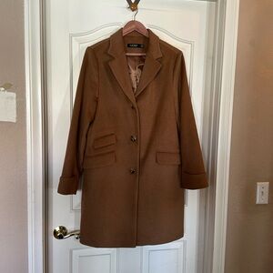 Women’s wool blend walker coat